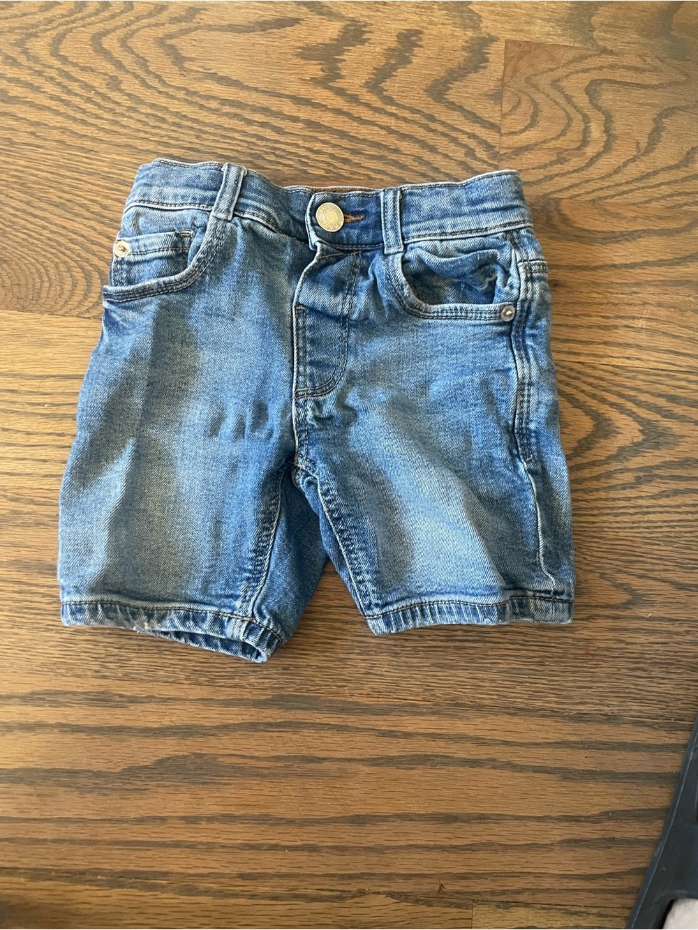 Zara Boys' Blue Denim Shorts